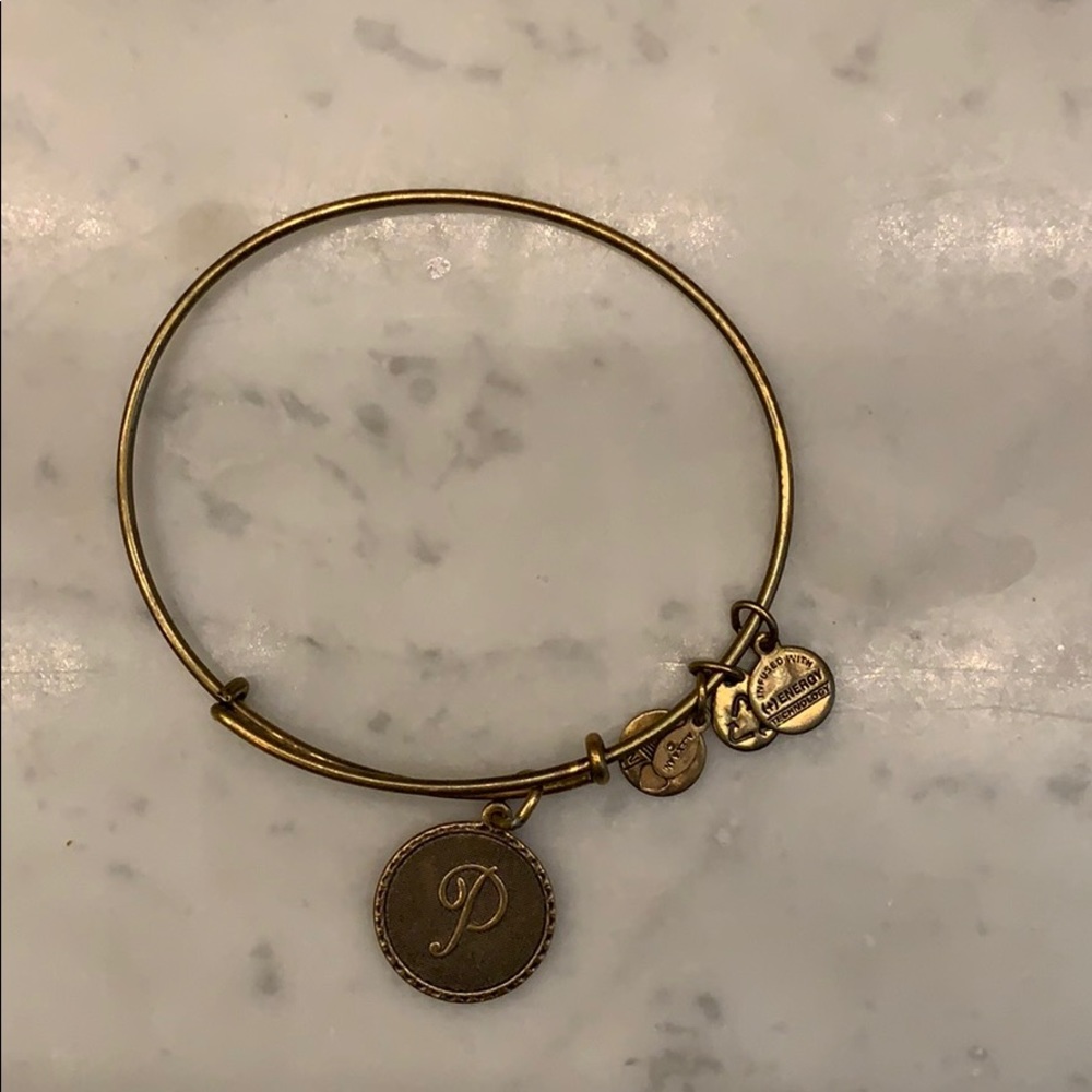 Alex and ani P bracelet